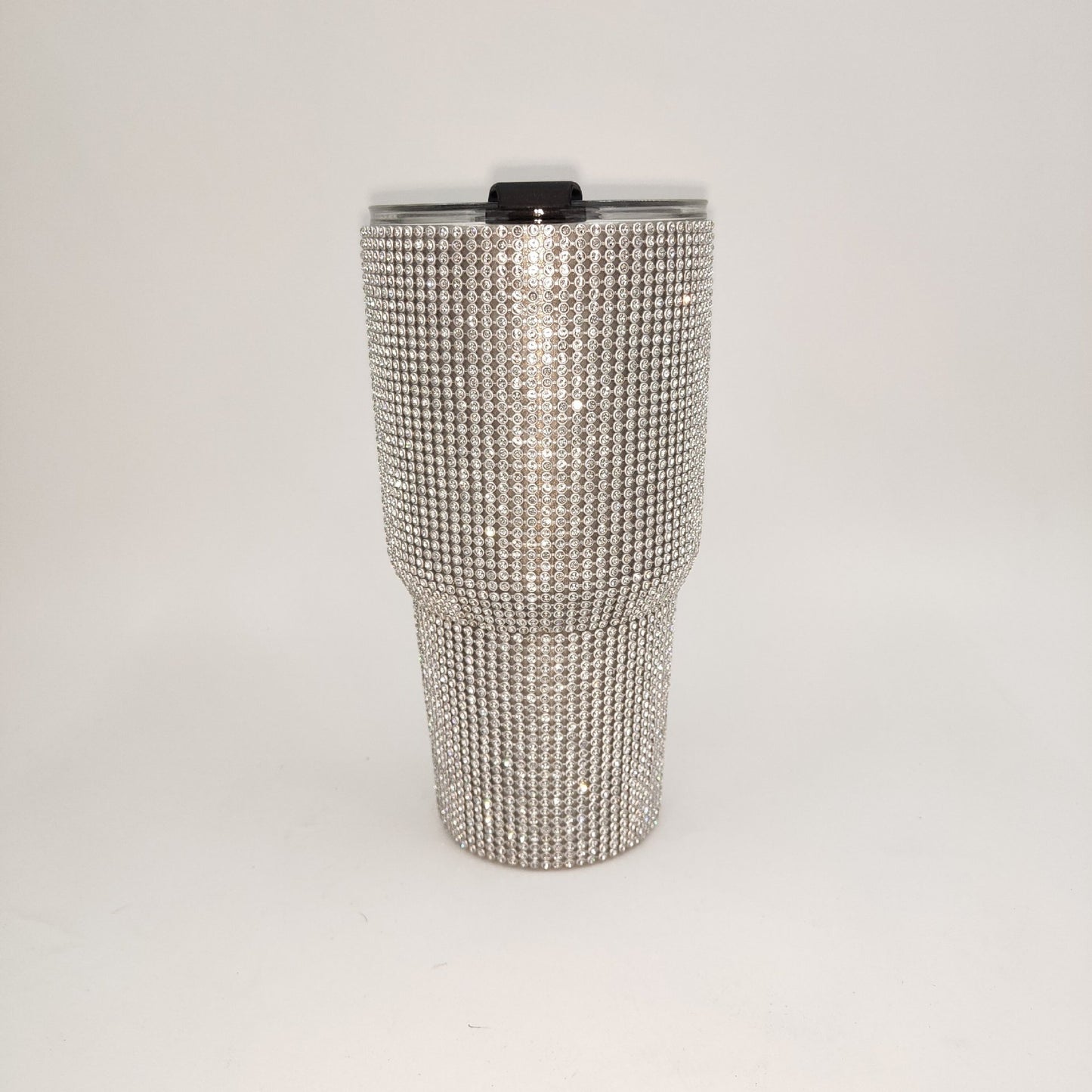 Color: Silver, capacity: 900ML - Fashion Creative Diamond Car Cup