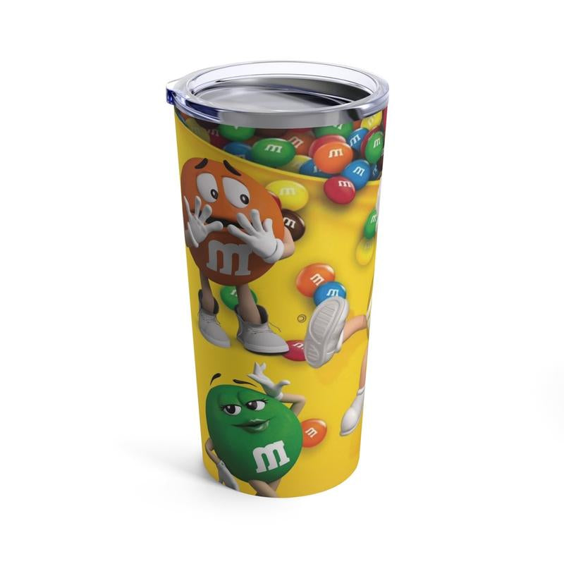 M N Ms Tumbler Drinkware Insulated Lid Straw