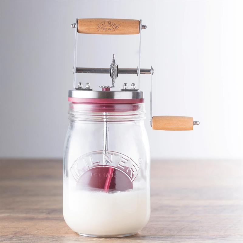 Kilner Manual Butter Churner for Homemade Butter Creation