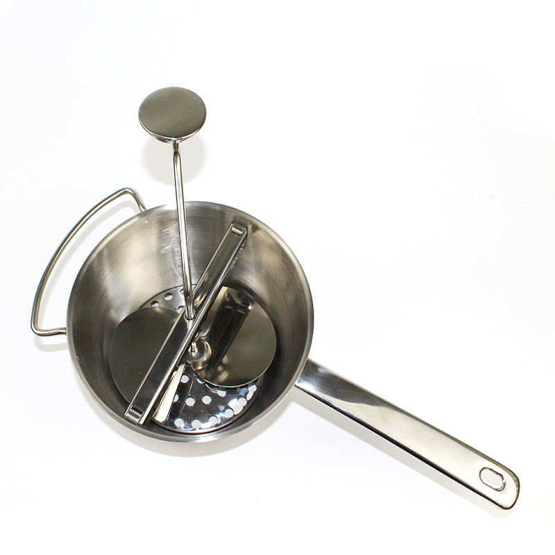 High-Grade 304 Stainless Steel Baby Food Mud Mixer - Versatile Vegetable Blender for Homemade Purees, Sauces, and More!