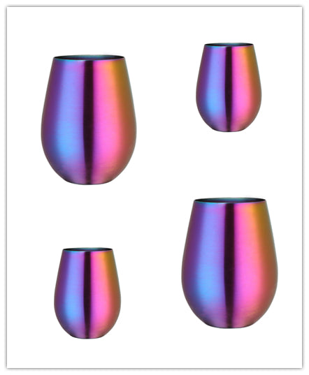 Color: Symphony Set - Stainless Steel Beer Mug Coffee Milk Tea Fruit Juice Mug