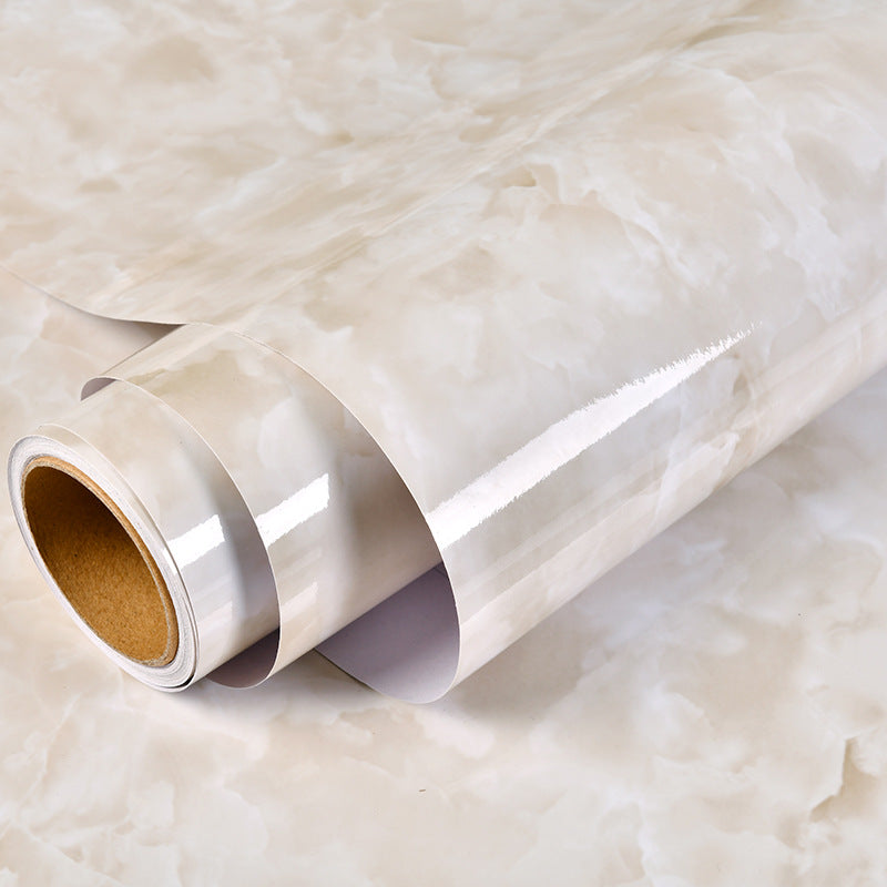 Color: A9, style: 60cm widex19 meters price - Wallpaper Vinyl-Film Room-Decor Furniture Renovation Self-Adhesive Marble Bathroom Kitchen