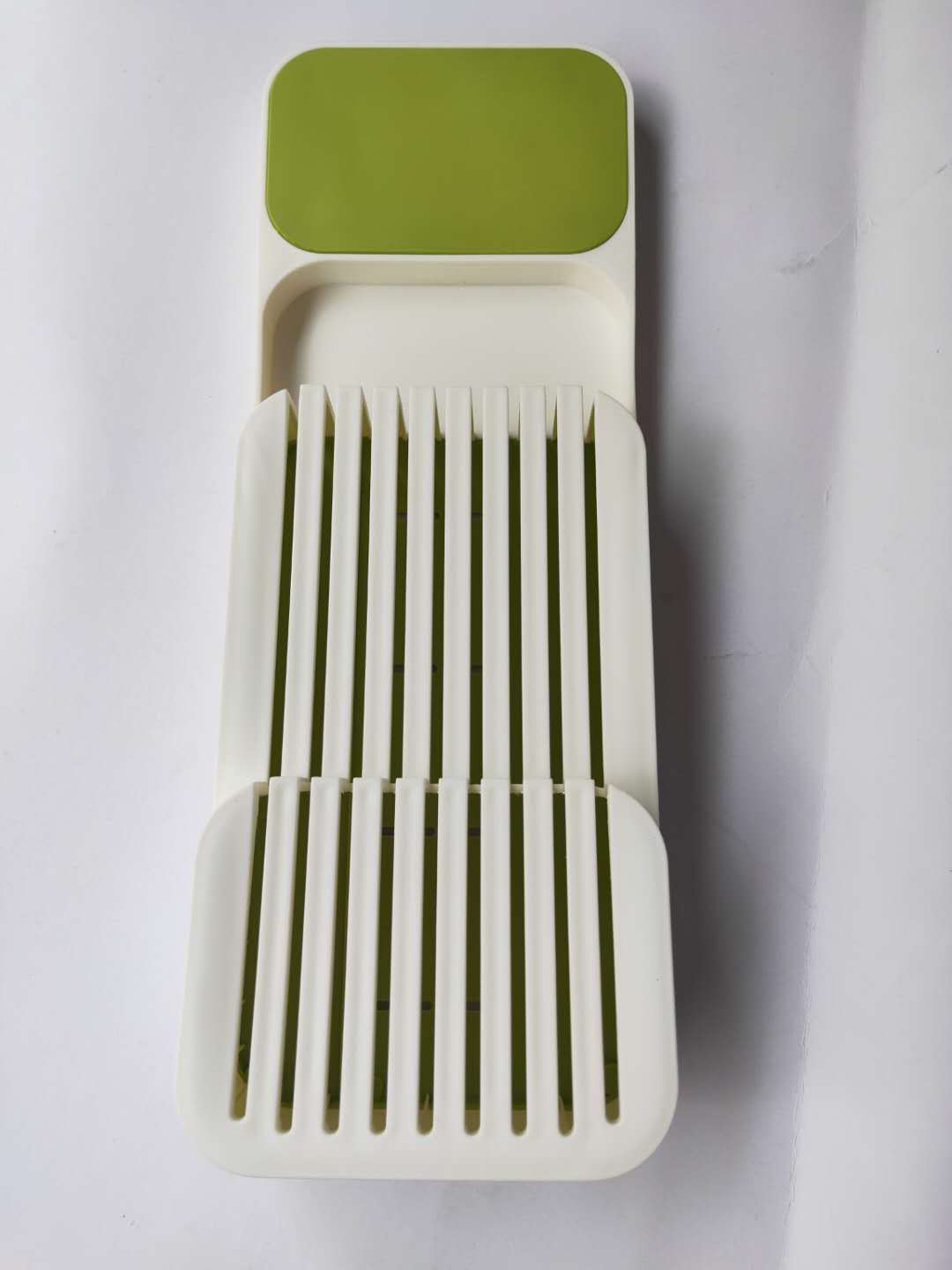 Color: D - Cutlery Storage Tray Knife Holder Spoon Plastic Container plateau Knife Block Holder