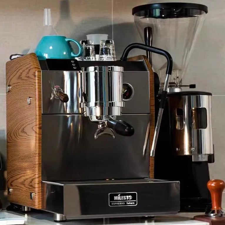 fashion high quality commercial vending roaster MILESTO EM-23 espresso coffee machine