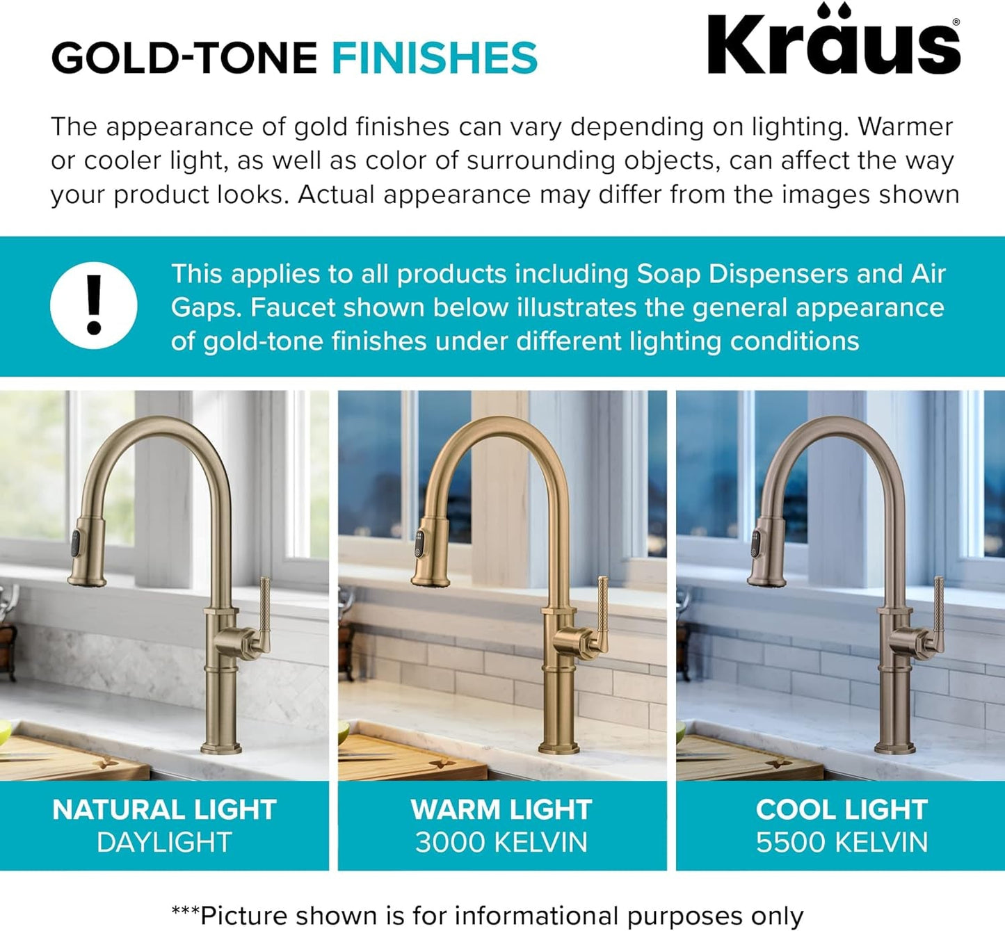KRAUS Bolden Pull-Down Faucet in Brushed Gold: Elevate Your Kitchen Aesthetics