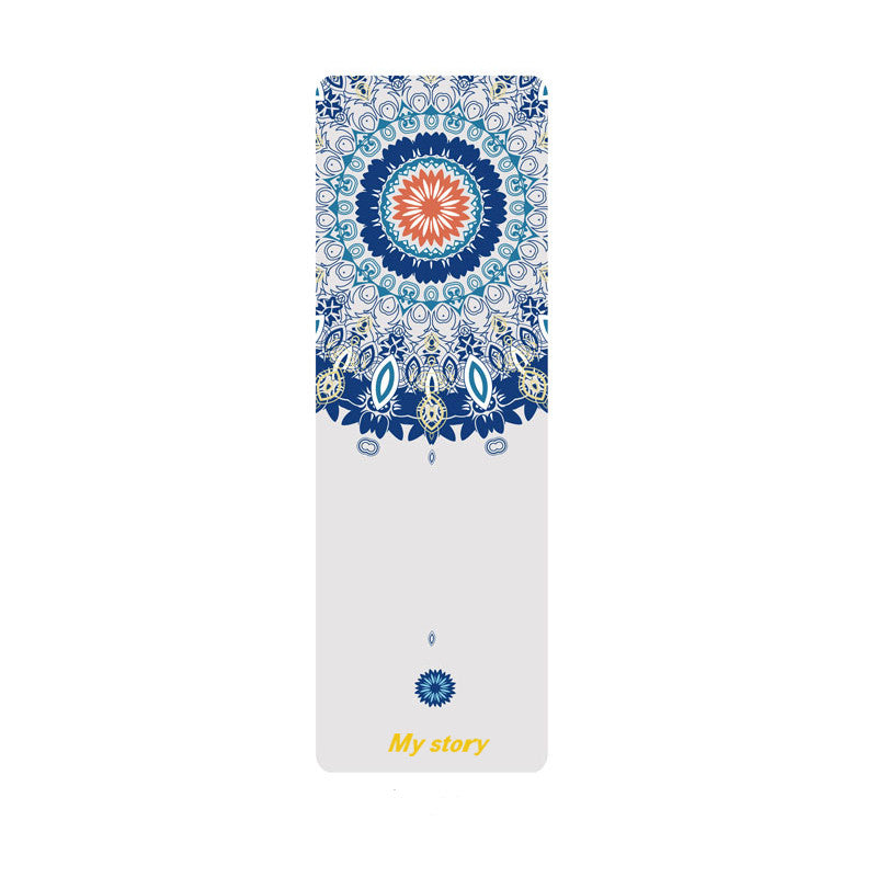 Natural rubber yoga mat professional fitness mat