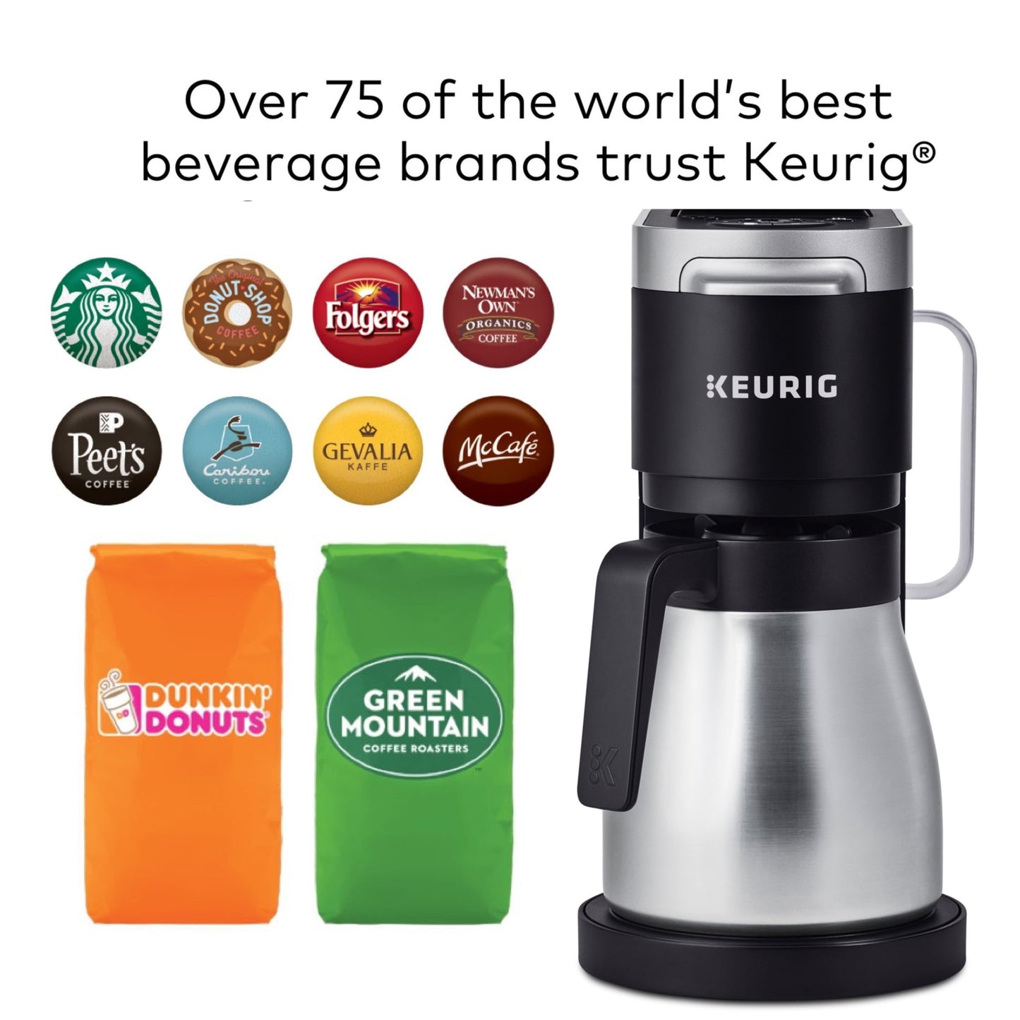 Keurig K-Duo plus Single Serve & Carafe Coffee Maker