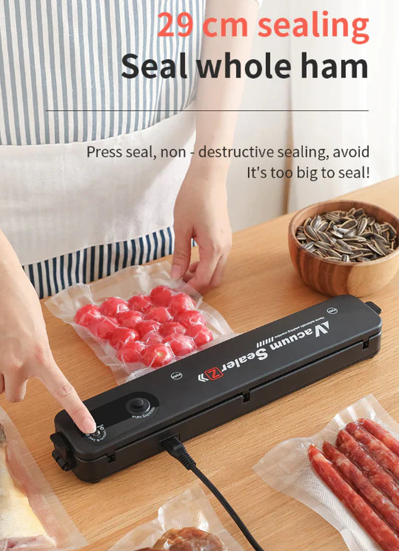 Level Up Your Food Storage Game with Our Automatic Vacuum Sealer and Seal Bags! 🍴✨