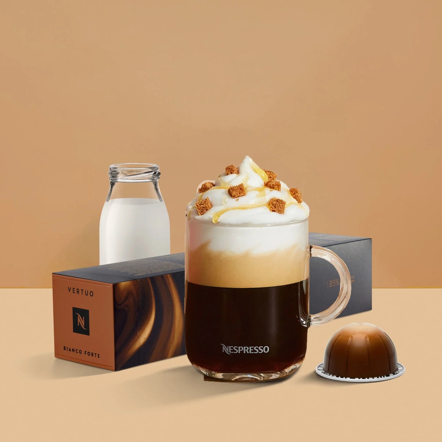 Nespresso New Vertuo plus Coffee and Espresso Machine by De'Longhi, Gray, Single-Serve Brewers