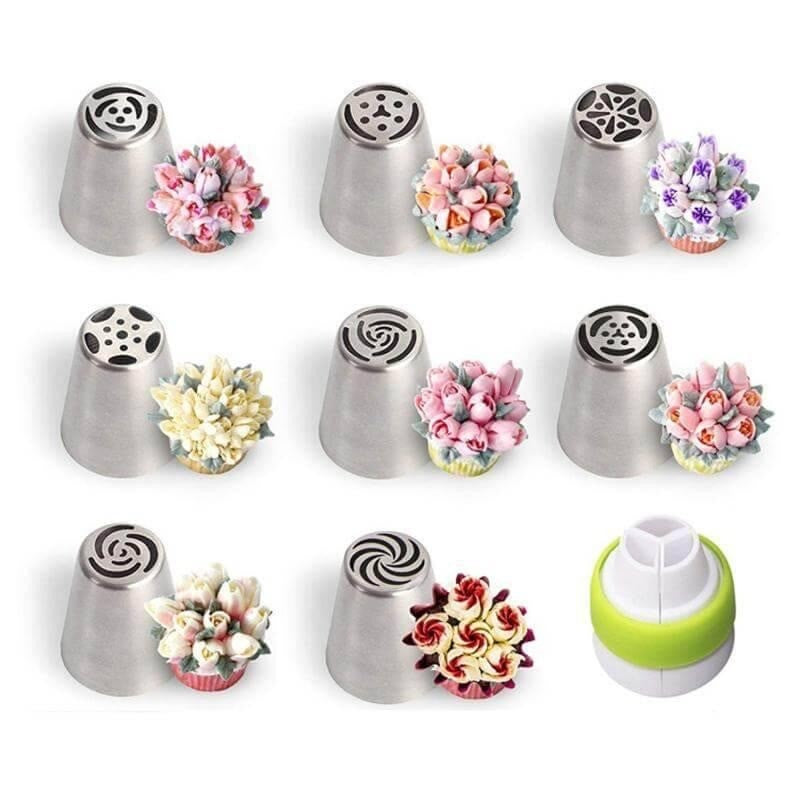 Quantity: 8pc - 7Pcs / 8pcs /13 pcs Russian Piping Set
