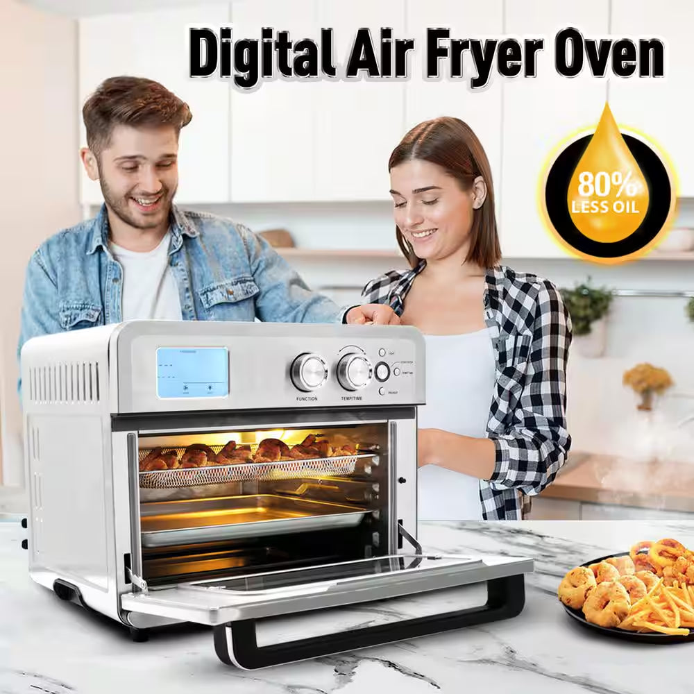 26 Qt. Stainless Steel Digital Air Fryer Oven