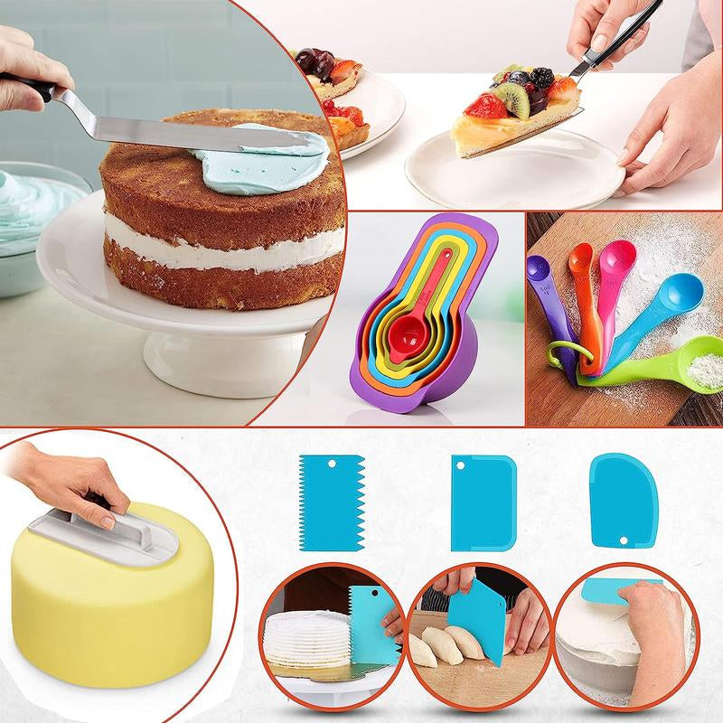 Comprehensive 700-Piece Cake Decorating Set: Elevate Your Baking Skills with Essential Tools and Accessories