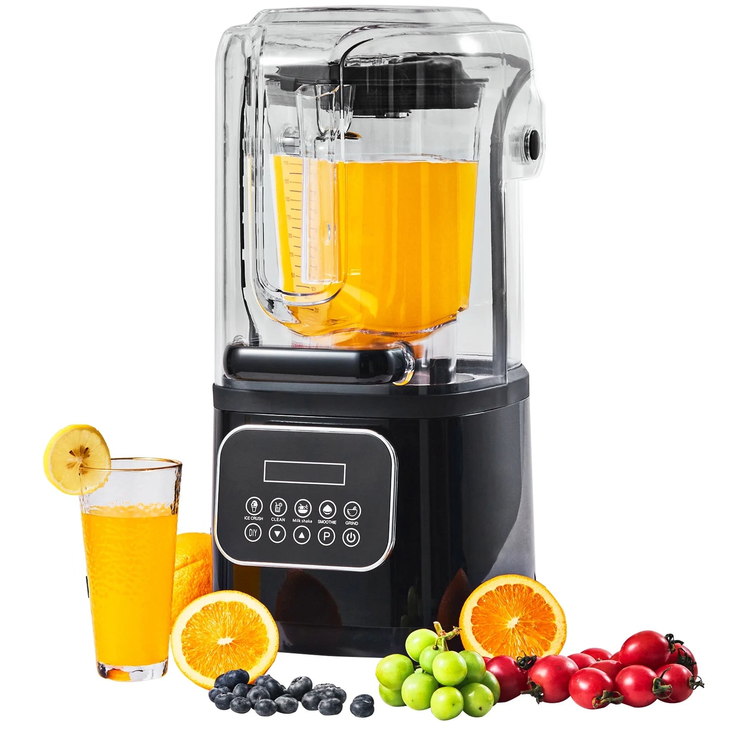 KFFKFF Professional Blender - Ideal for Commercial Use, Countertop Blender for Making 68 Oz Smoothies and Shakes.