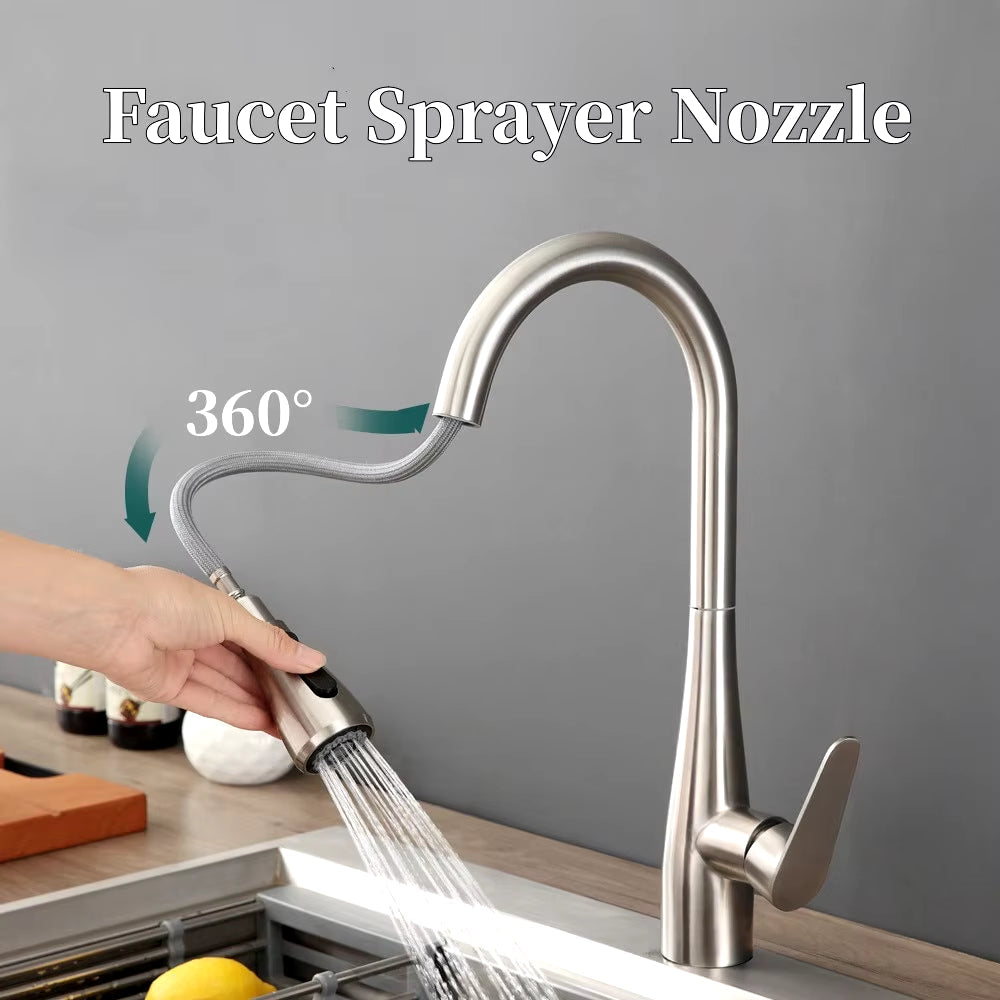 360° Rotating Faucet Extender with 3 Adjustable Water Modes for Enhanced Kitchen Efficiency