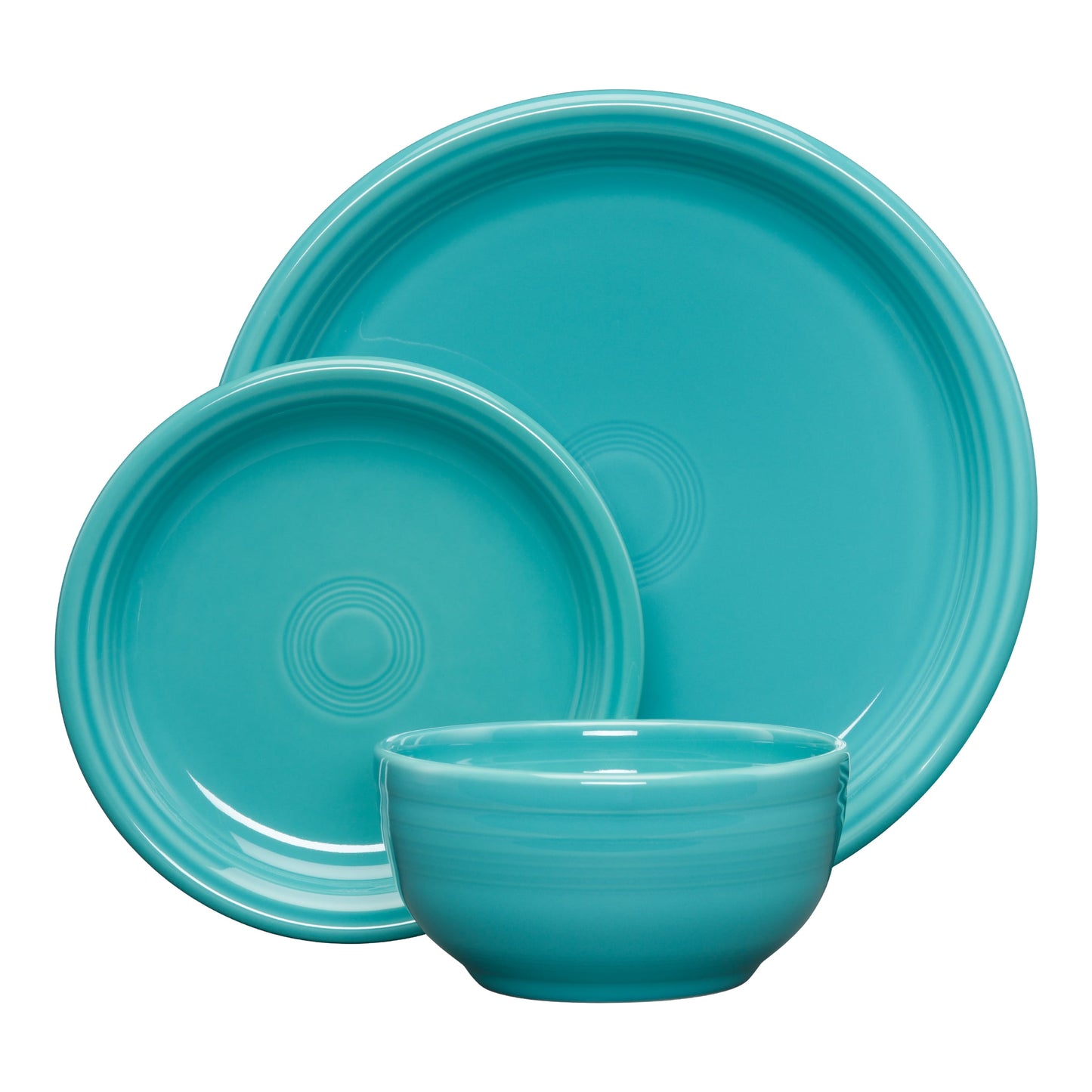 Fiesta Coupe Bistro 16Pc Ceramic Dinnerware Set Mixed Pastel