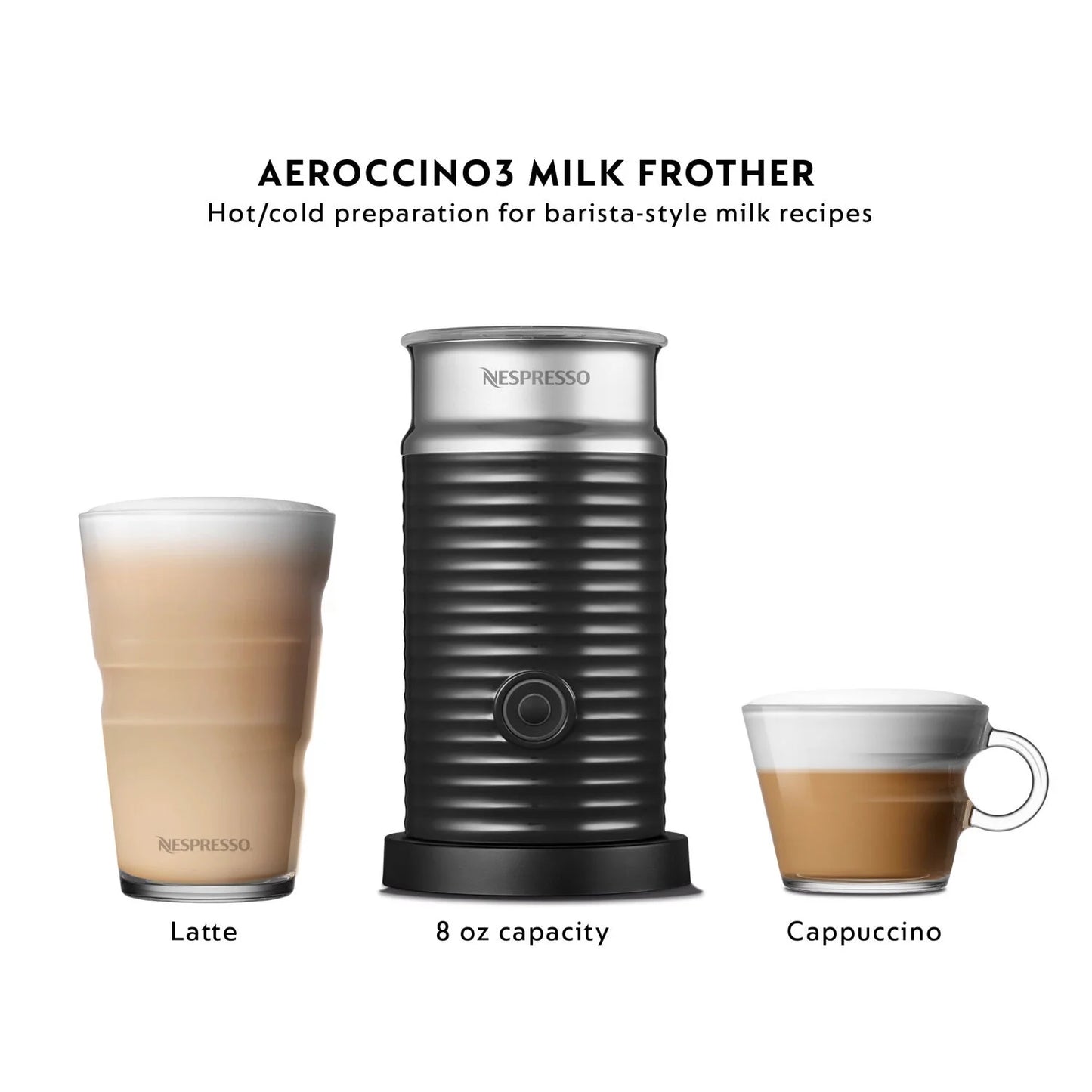 Nespresso New Vertuo plus Coffee and Espresso Machine by De'Longhi, Gray, Single-Serve Brewers