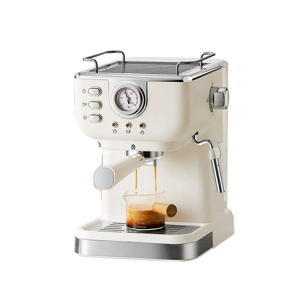 Houselin Professional Espresso Machine 20 Bar with Cappuccino and Steam Milk Frother