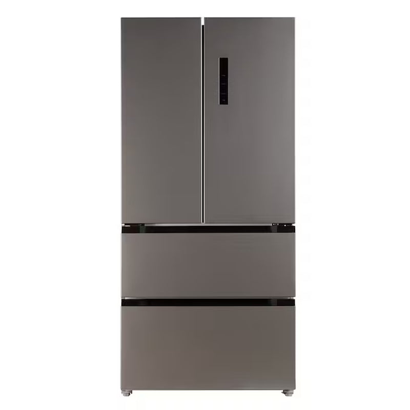 18-Cu Ft French Door Refrigerator (Stainless Steel)