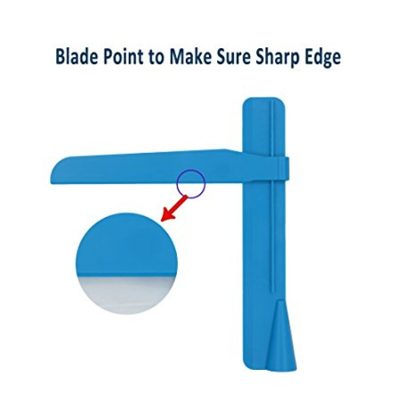 Color: Blue - Smoother Cake Scraper