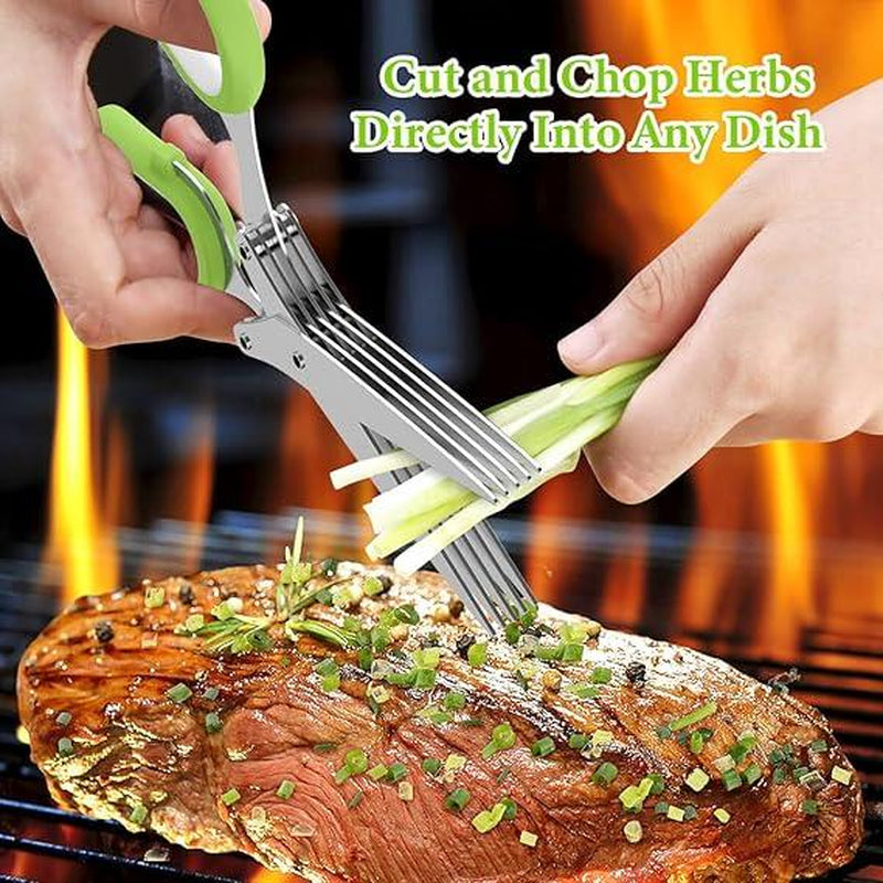 5-Blade Herb Scissors: The Essential Kitchen Tool for Effortless Herb Preparation
