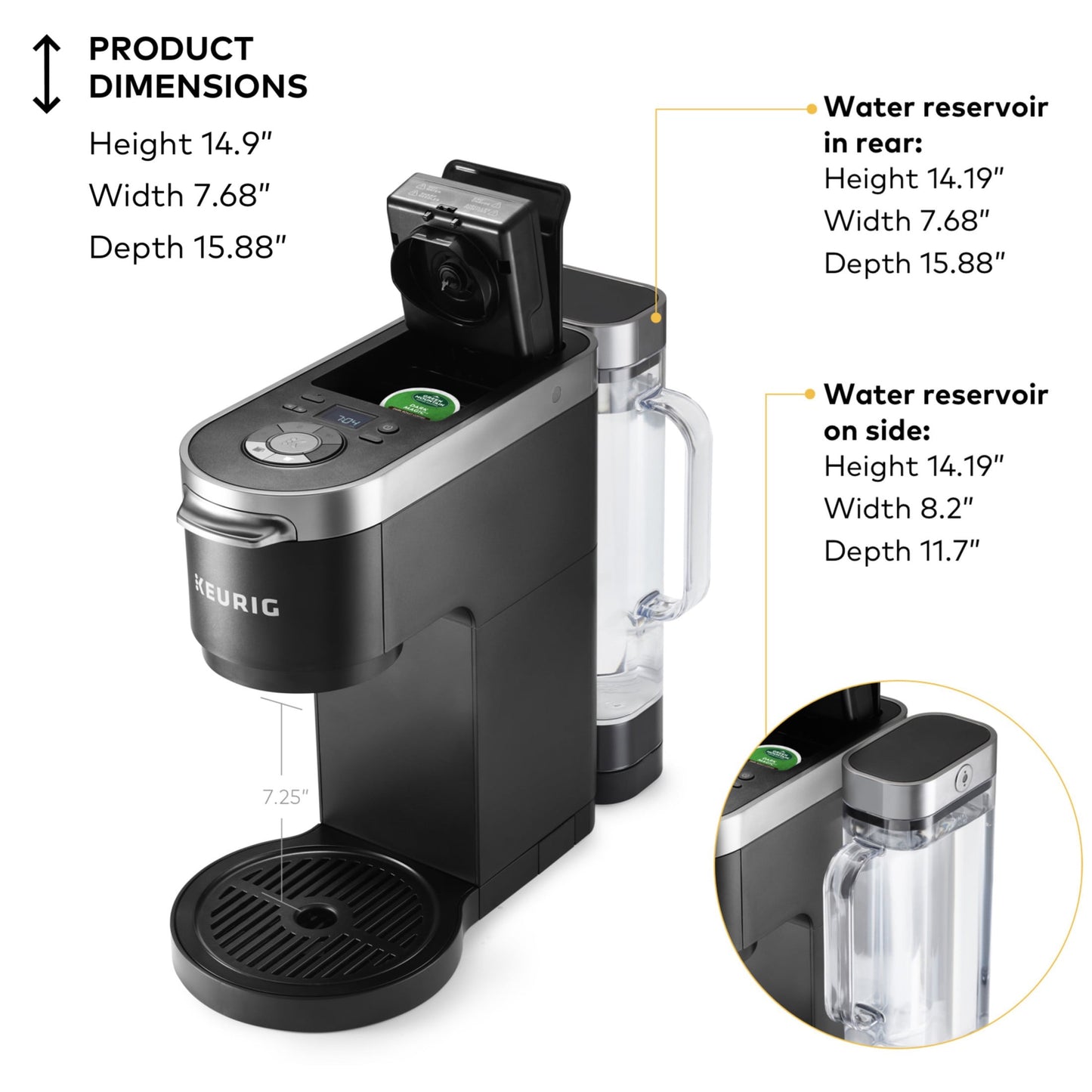 Keurig K-Duo plus Single Serve & Carafe Coffee Maker