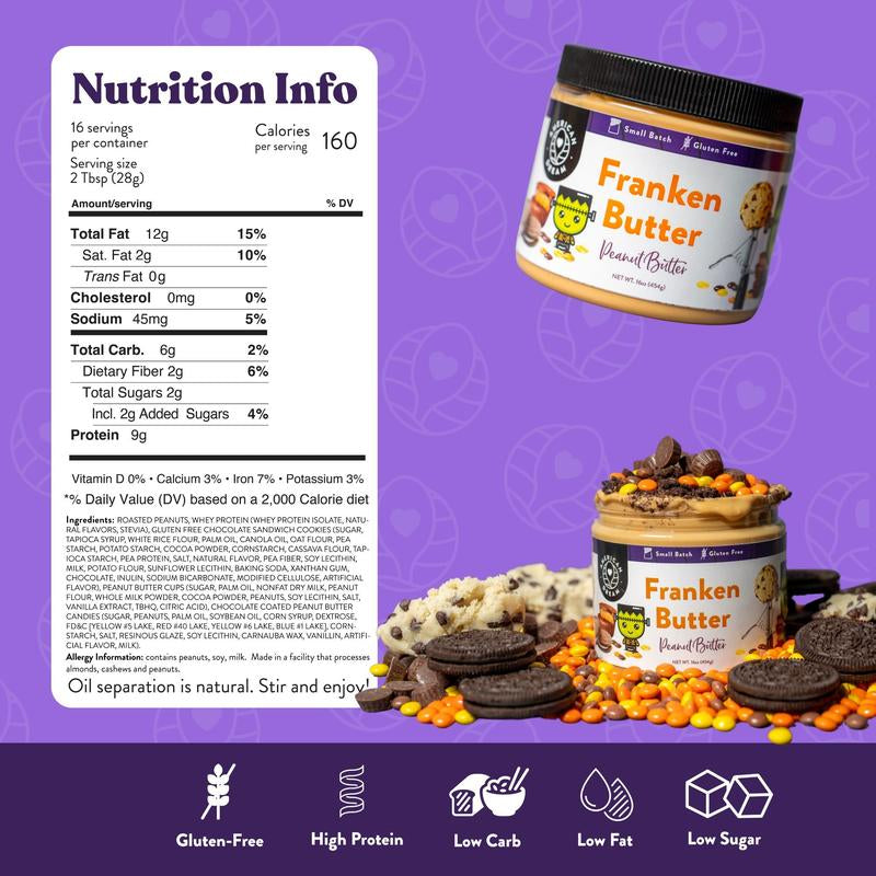 Franken Butter Gourmet Peanut Butter