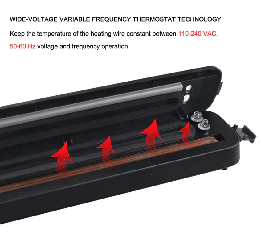 Level Up Your Food Storage Game with Our Automatic Vacuum Sealer and Seal Bags! 🍴✨