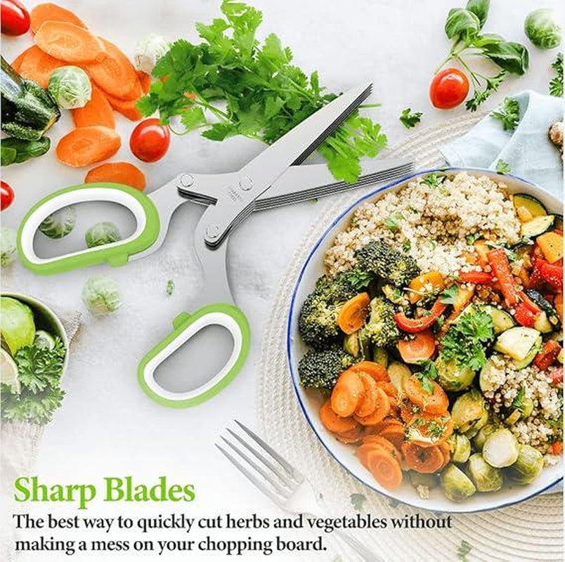 5-Blade Herb Scissors: The Essential Kitchen Tool for Effortless Herb Preparation