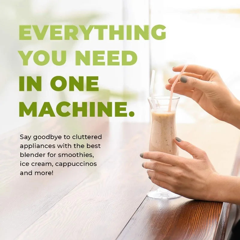 Commercial Blender - 64oz Countertop Blender 1800 Watts - High Performance, High Powered Professional Blender