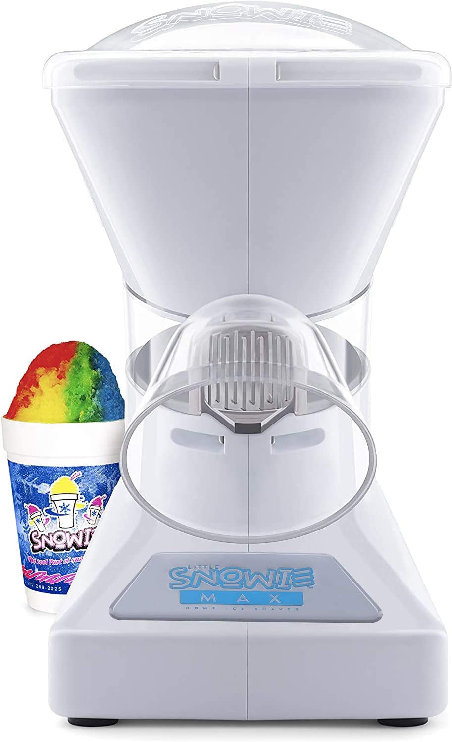 Little Snowie Max Premium Shaved Ice Maker with Syrup Mix and Entrepreneur Kit
