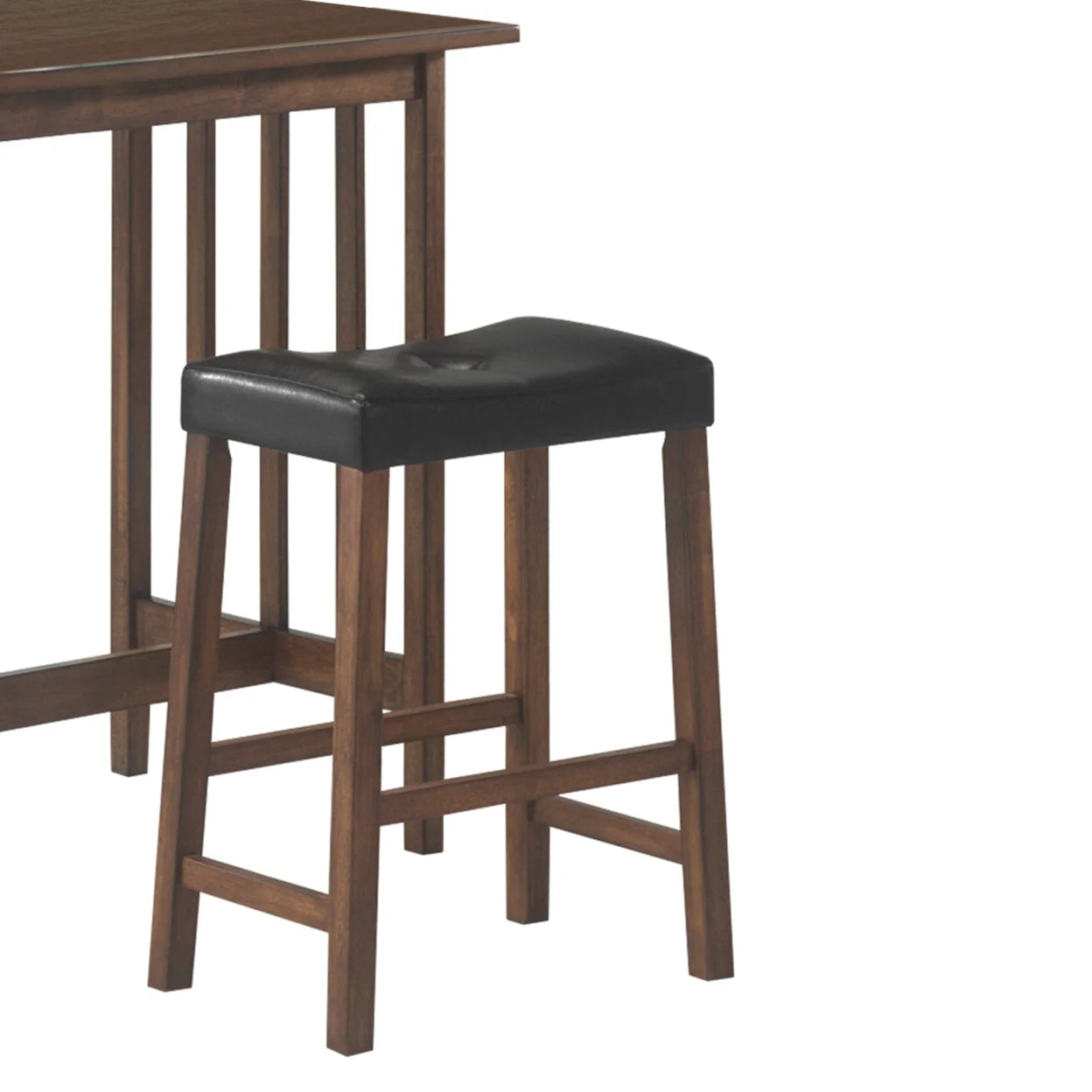 Coaster Company 3-Piece Table Set, Nut Brown