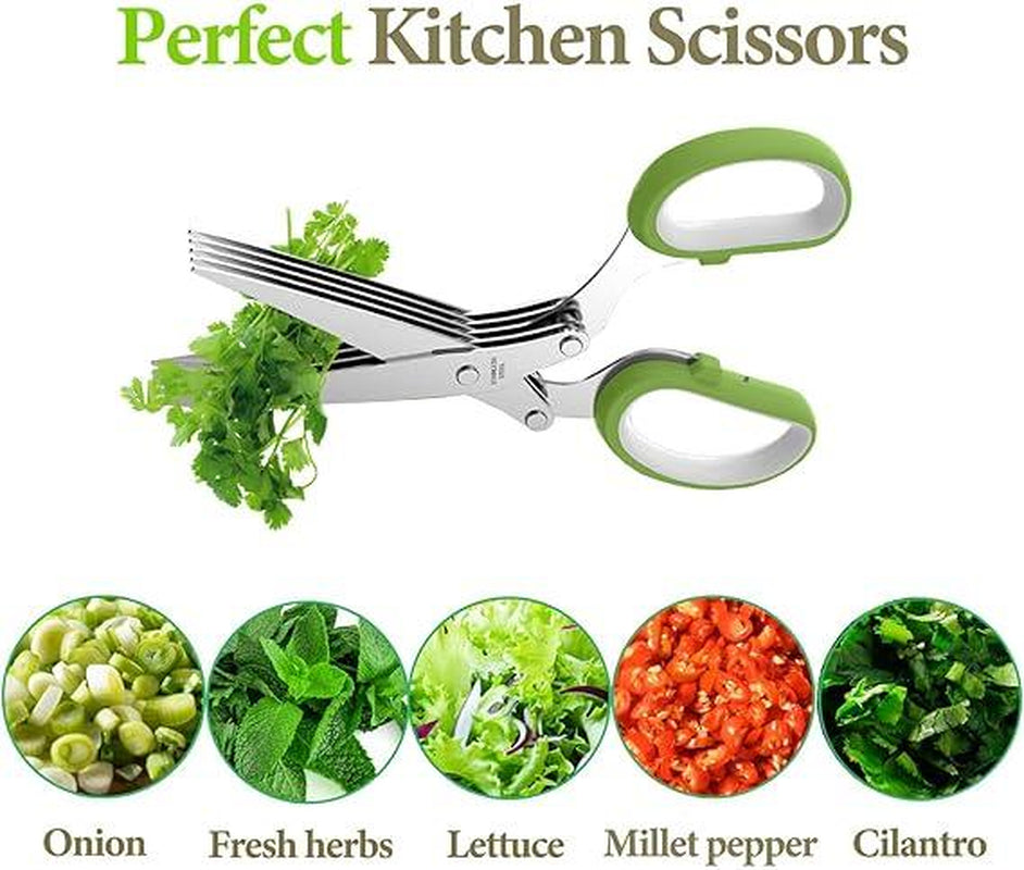 5-Blade Herb Scissors: The Essential Kitchen Tool for Effortless Herb Preparation