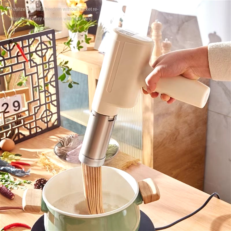 Professional Multifunctional Wireless Handheld Noodle Machine for Home and Commercial Use