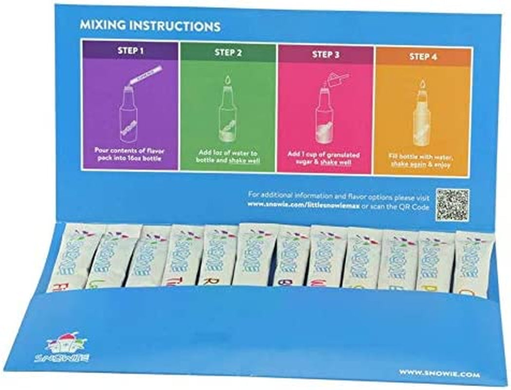 Little Snowie Max Premium Shaved Ice Maker with Syrup Mix and Entrepreneur Kit