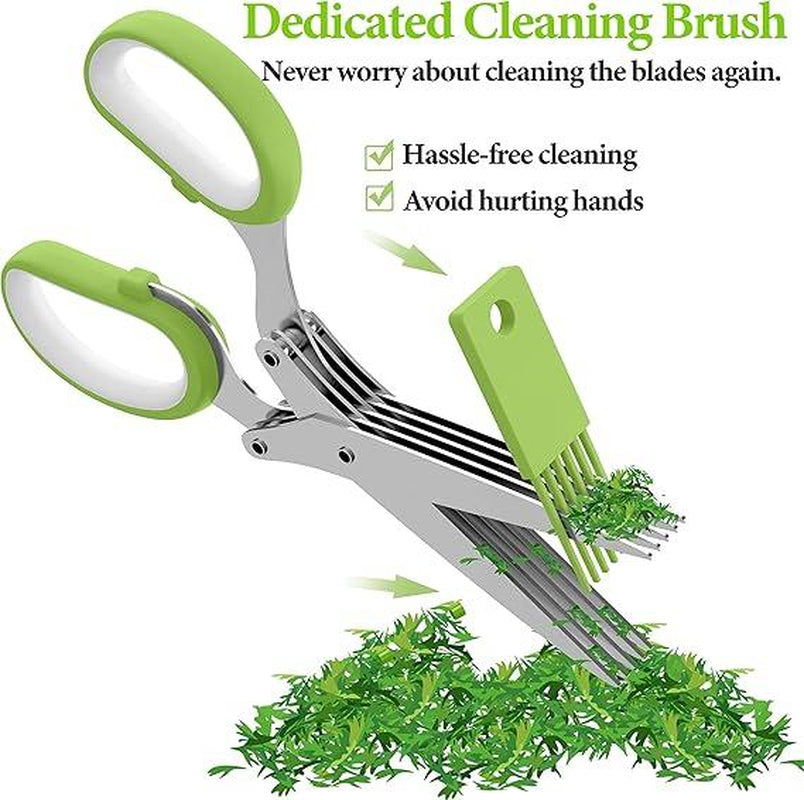 5-Blade Herb Scissors: The Essential Kitchen Tool for Effortless Herb Preparation