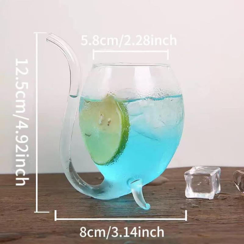 Personalized Creative Vampire Wine Glass with Integrated Straw - Essential Bar Accessory and Summer Drinkware