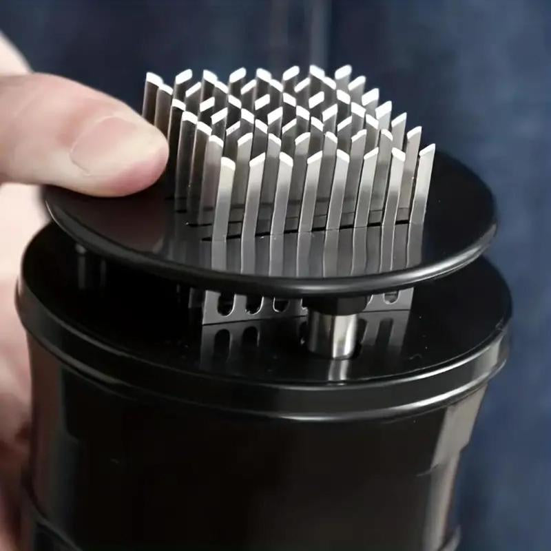 Manual Spike Meat Tenderizer, 1 Count Household Stainless Steel Kitchen Meat Tenderizer, Kitchen Gadget