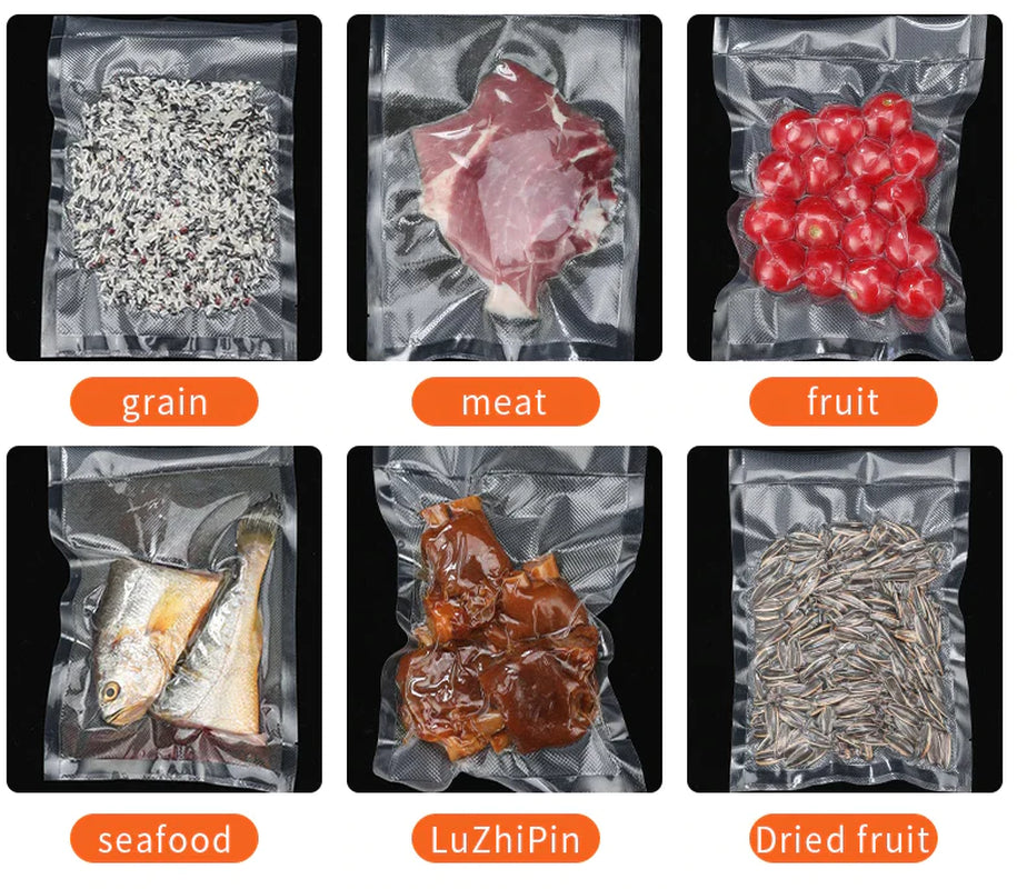 Level Up Your Food Storage Game with Our Automatic Vacuum Sealer and Seal Bags! 🍴✨
