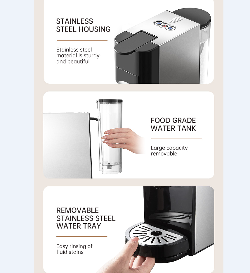 PSAC513F Multifunction Capsule Coffee Machine | 19bar Fully Automatic Espresso | 5in1 Hot/Cold Coffee | Programmable & Touch Screen | For Home & Commercial Use | Italian Automatic Coffee Maker