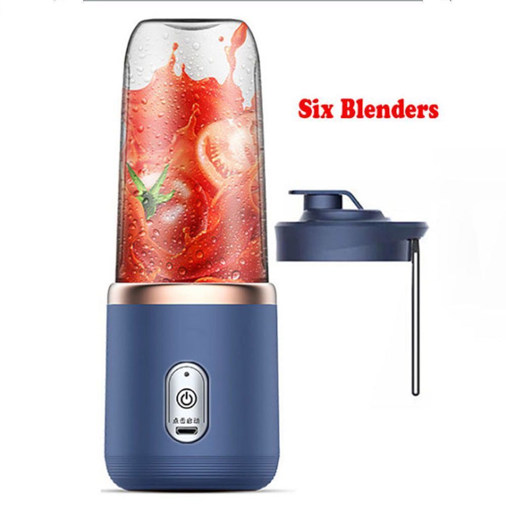 Portable Electric Juicer 400ml - Lemon Orange Fruit Squeezer Mixer