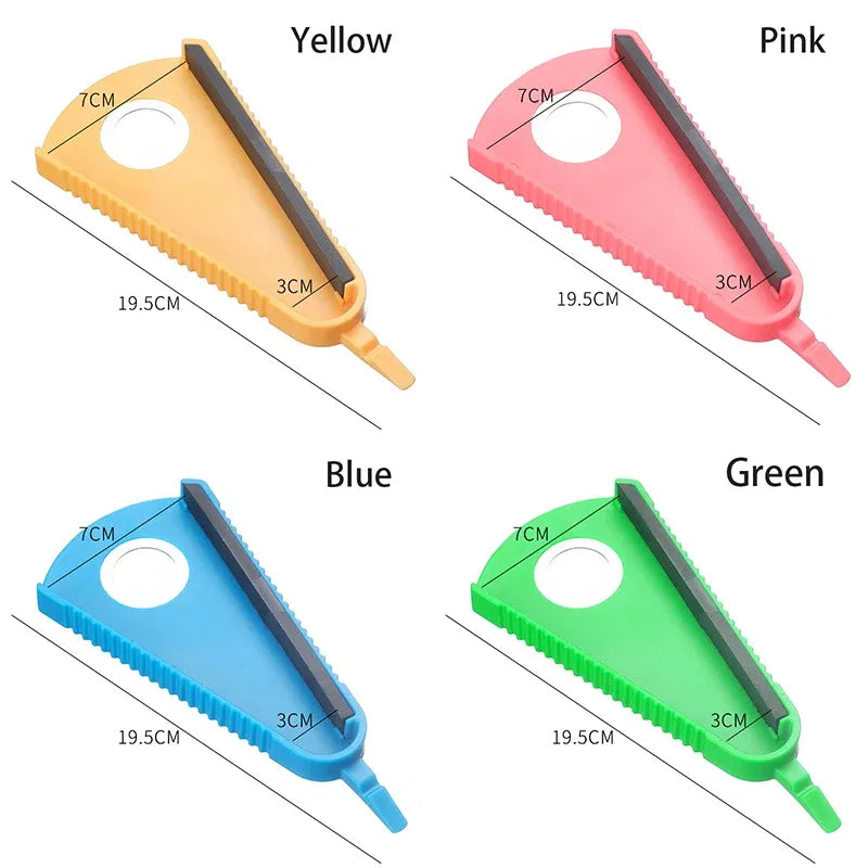 Color: Yellow - Can Opener 5 In 1 Multi Function Jar Opener Twist Off Lid Quick Opening Cooking Everyday Use Bottle Opener Kitchen Accessories