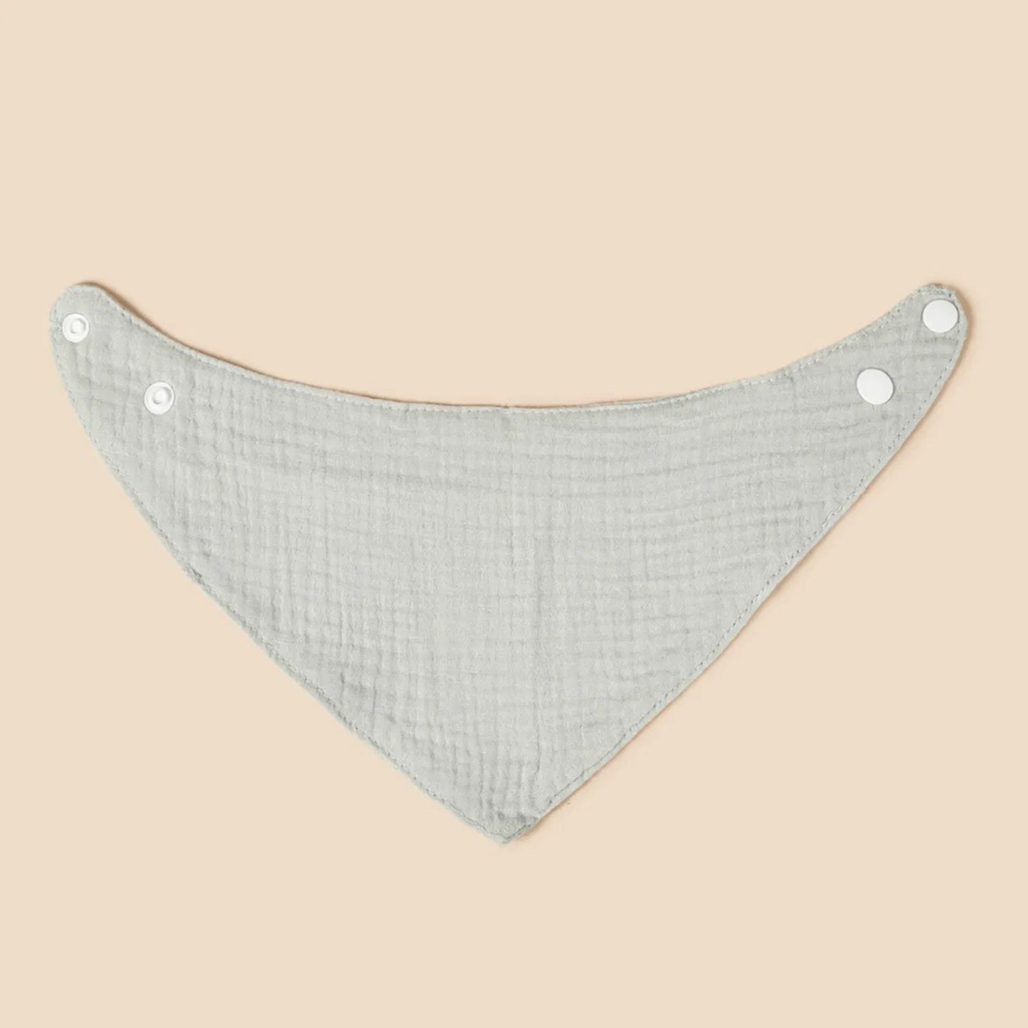7-Piece Baby Soft Cotton Bibs - Mealtime Messes Solution!