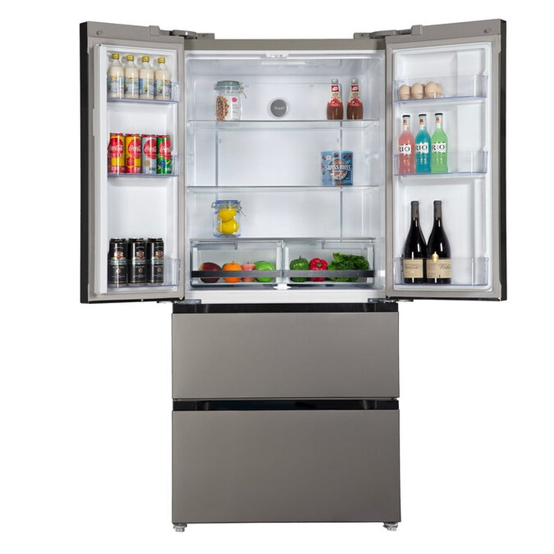18-Cu Ft French Door Refrigerator (Stainless Steel)