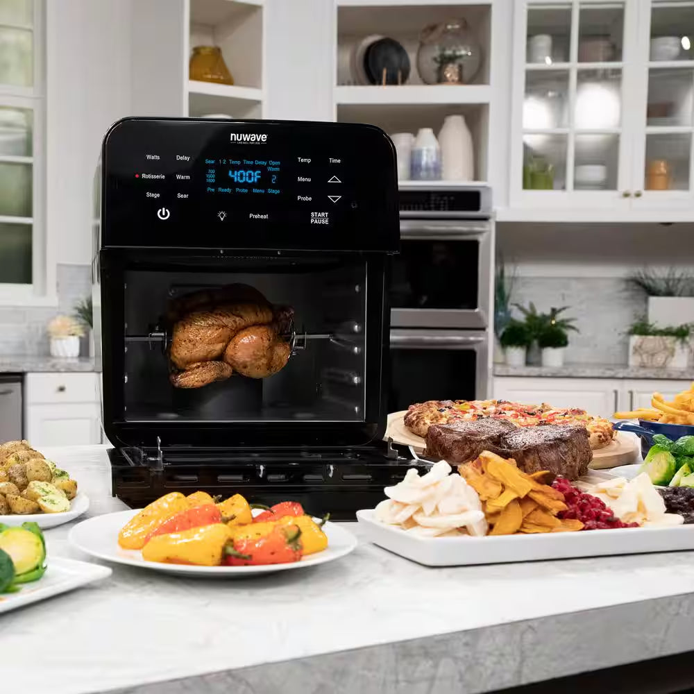 Brio 15.5 Qt. Black Digital Air Fryer