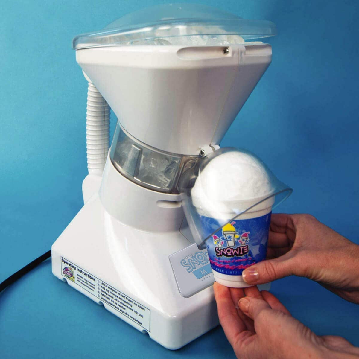 Little Snowie Max Premium Shaved Ice Maker with Syrup Mix and Entrepreneur Kit