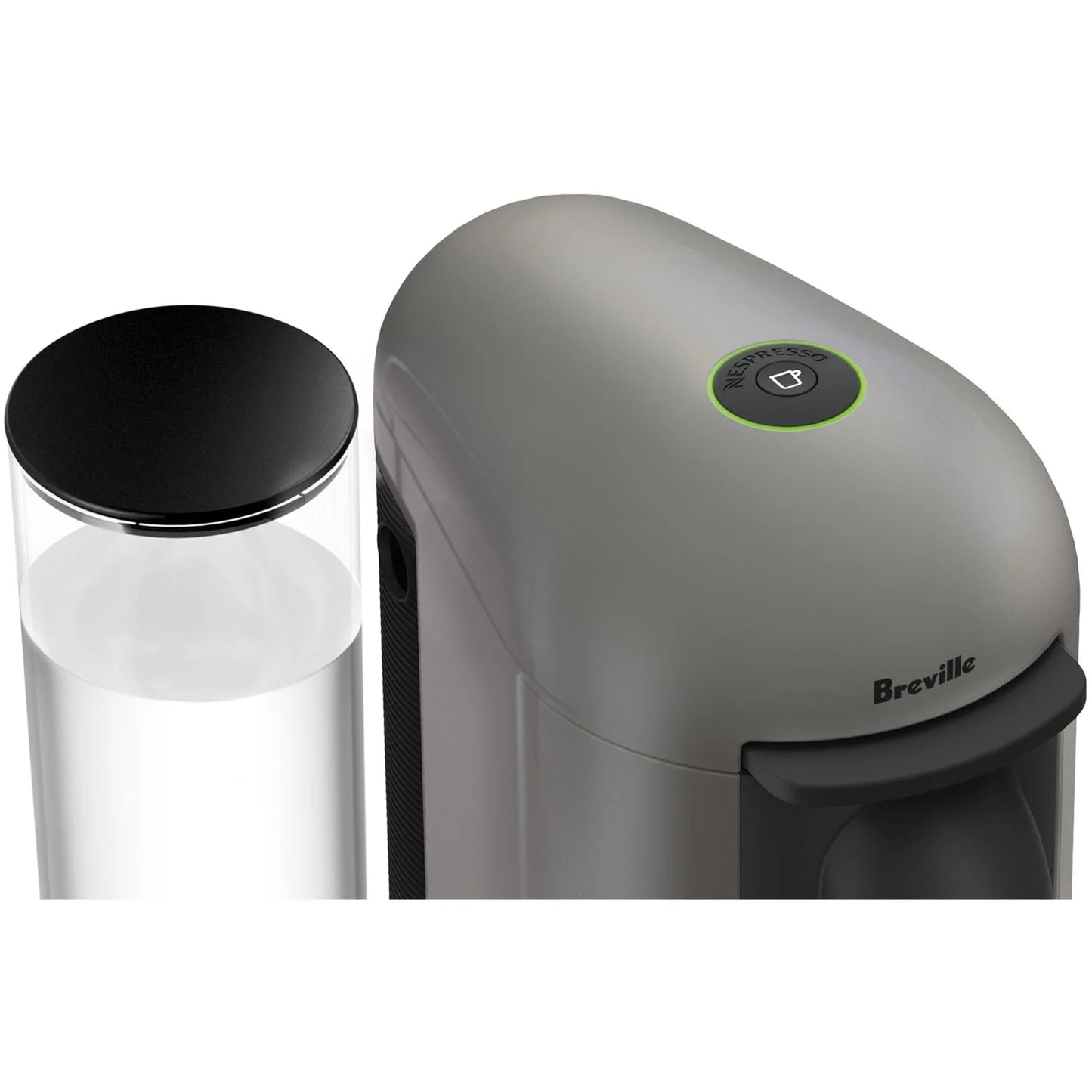 Nespresso Vertuoplus Coffee and Espresso Maker by Breville, Gray