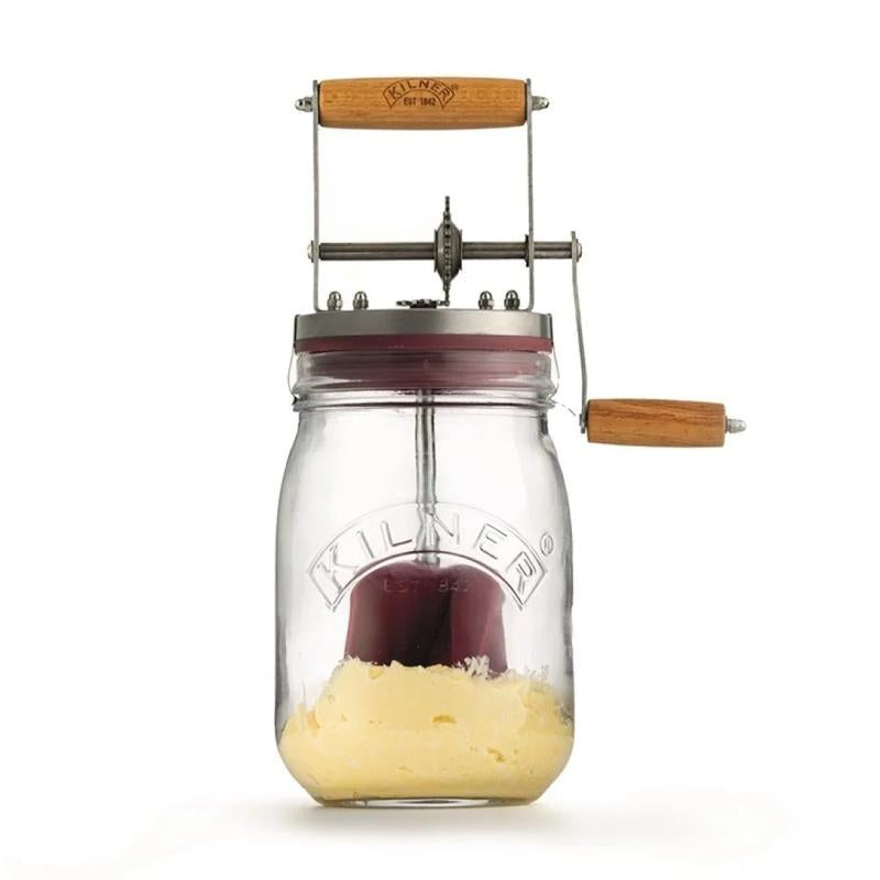 Kilner Manual Butter Churner for Homemade Butter Creation