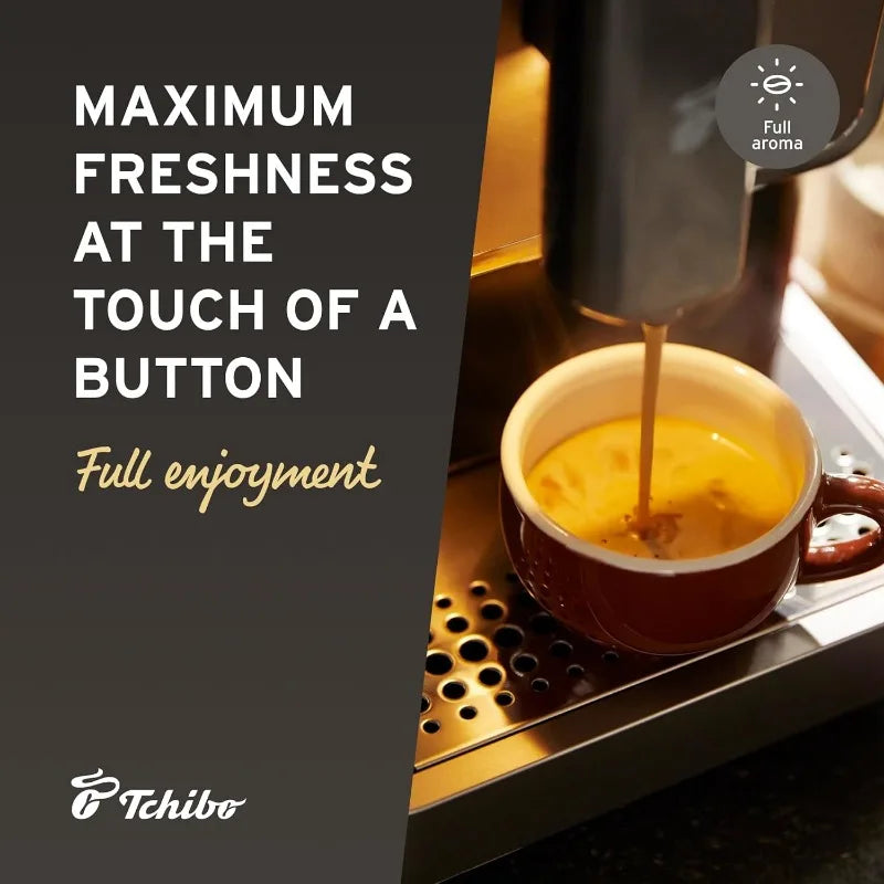 Single Serve Coffee Maker - Automatic Espresso and Coffee Machine - Built-in Grinder, No Coffee Pods Needed