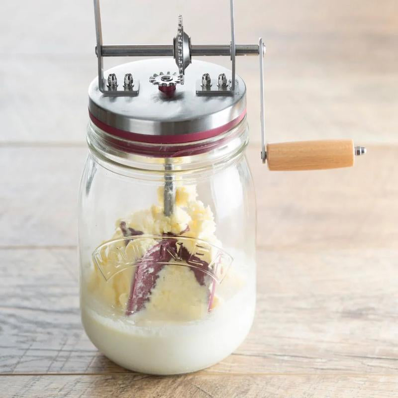 Kilner Manual Butter Churner for Homemade Butter Creation