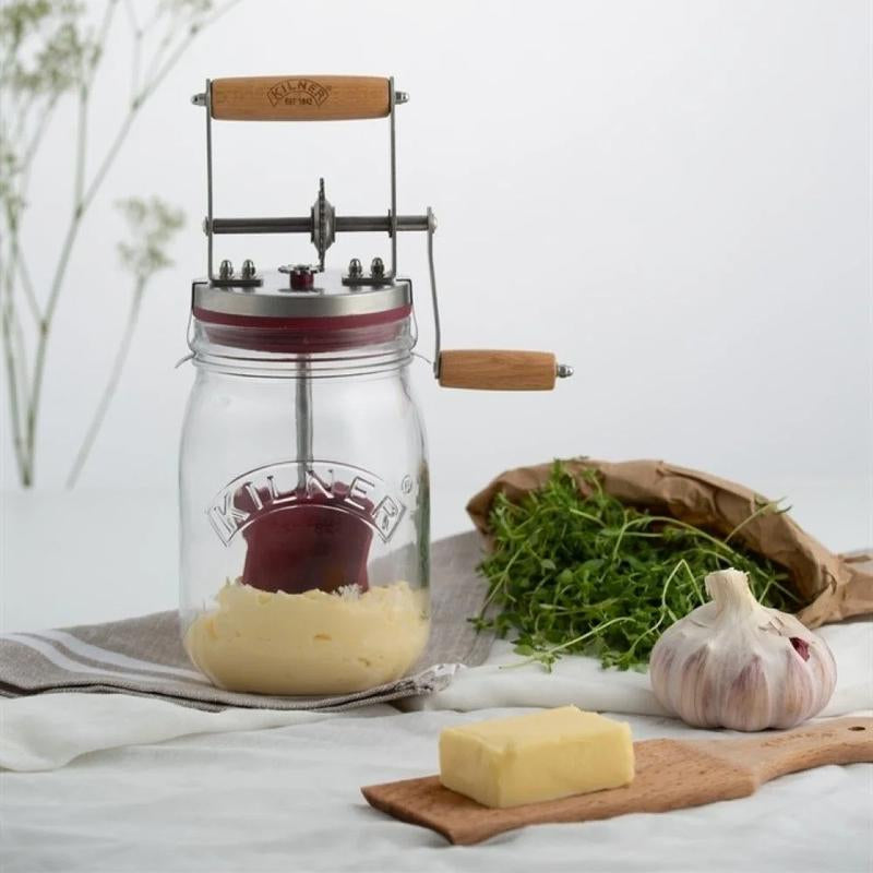 Kilner Manual Butter Churner for Homemade Butter Creation